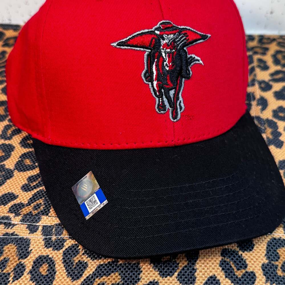 Texas Tech Red Raiders Masked Rider Youth Adjustable Hat